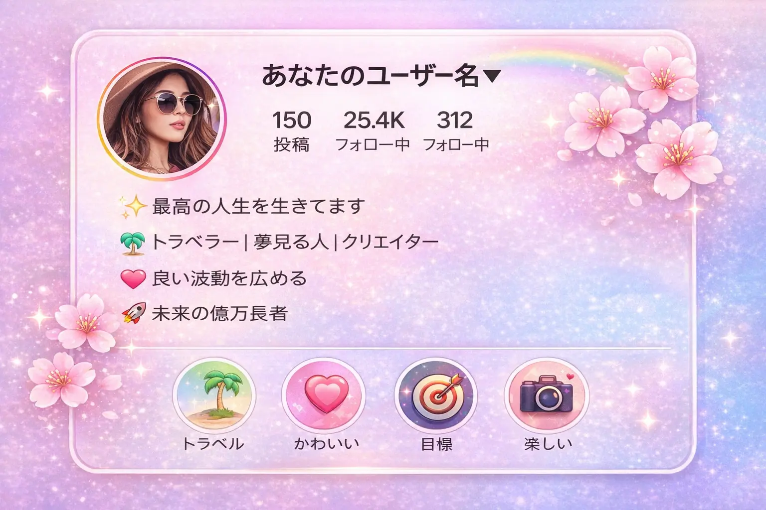 Japanese Bio Generator tool preview for creating stylish kawaii and anime bios